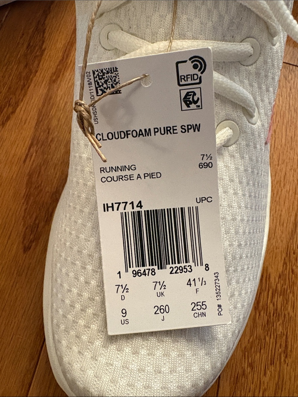 NWT! Adidas cloudfoam pure - Picture 9 of 11